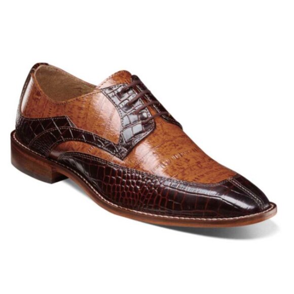 Stacy Adams Men's TRUBIANO Moc Toe Oxford Shoes - 11.5 - Picture 1 of 10